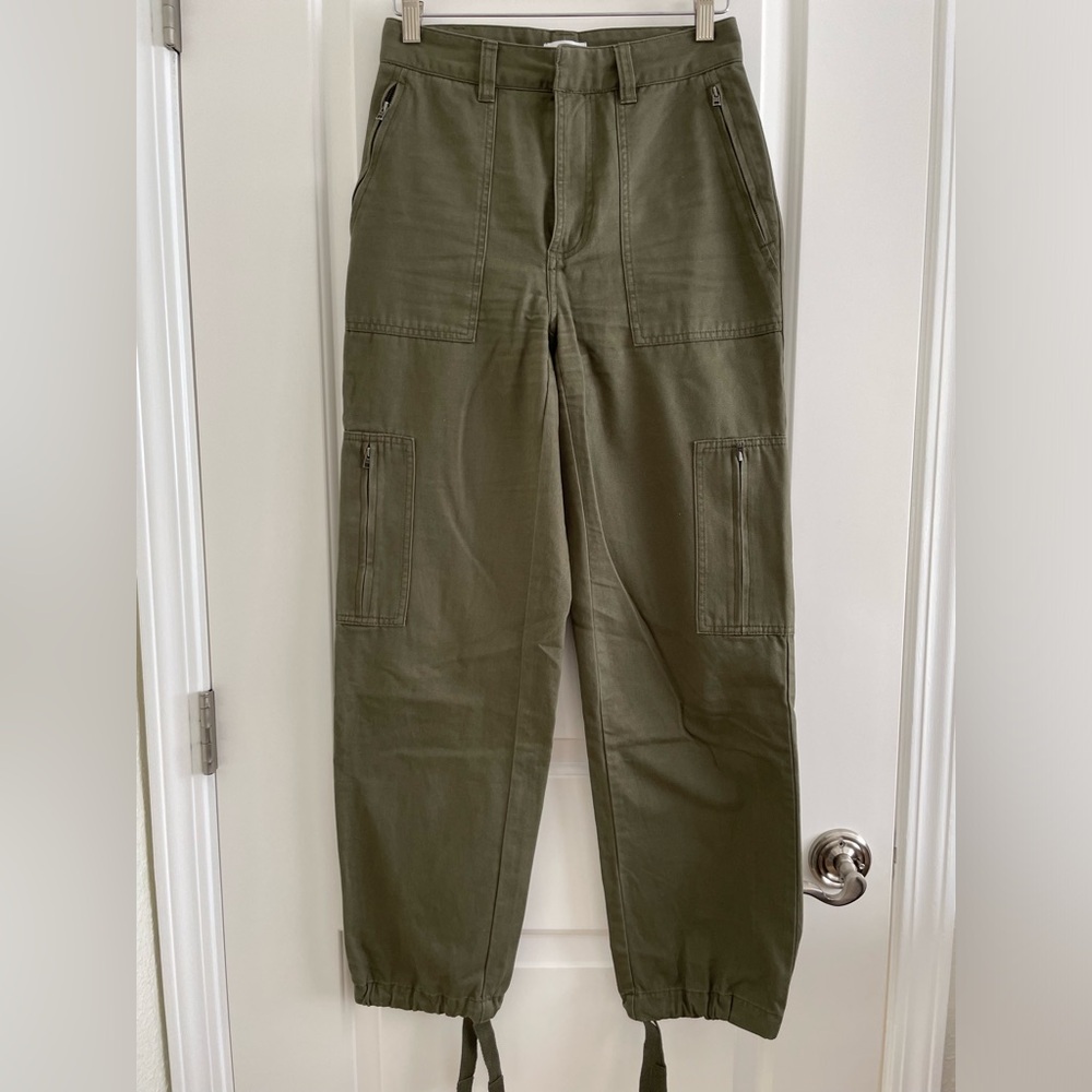 High Waist Cargo Pants